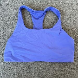 Purple sports bra, Lululemon size 10